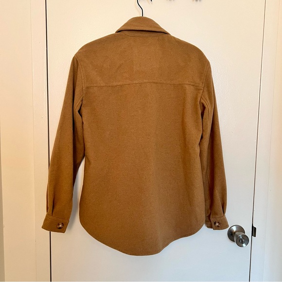 Wool-Blend Shirt Jacket - Picture 2 of 7